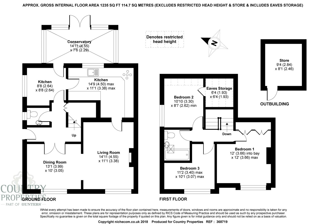 3 Bedrooms Semi-detached house for sale in Chequers Lane, Preston, Hitchin SG4