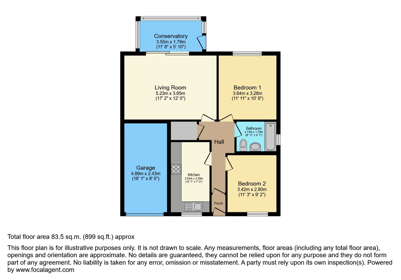 105a, Plas Edwards, Tywyn floorplan