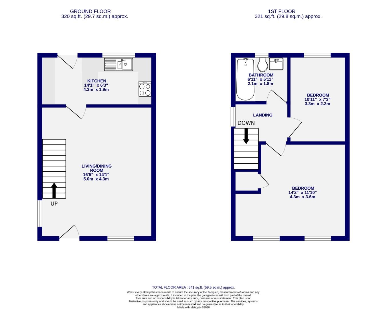 5, Grange Garth, York floorplan