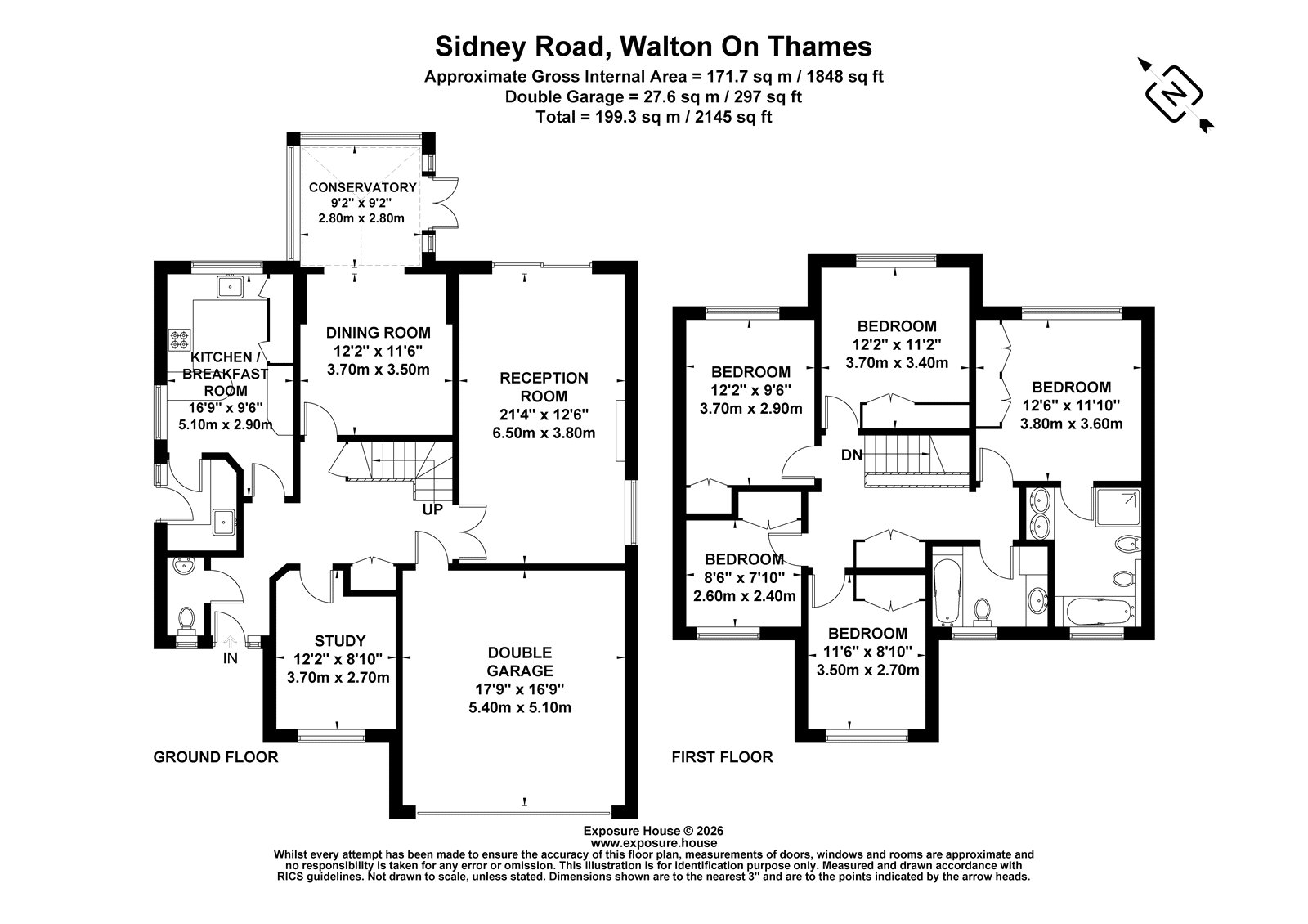 23, Sidney Road, Surrey floorplan