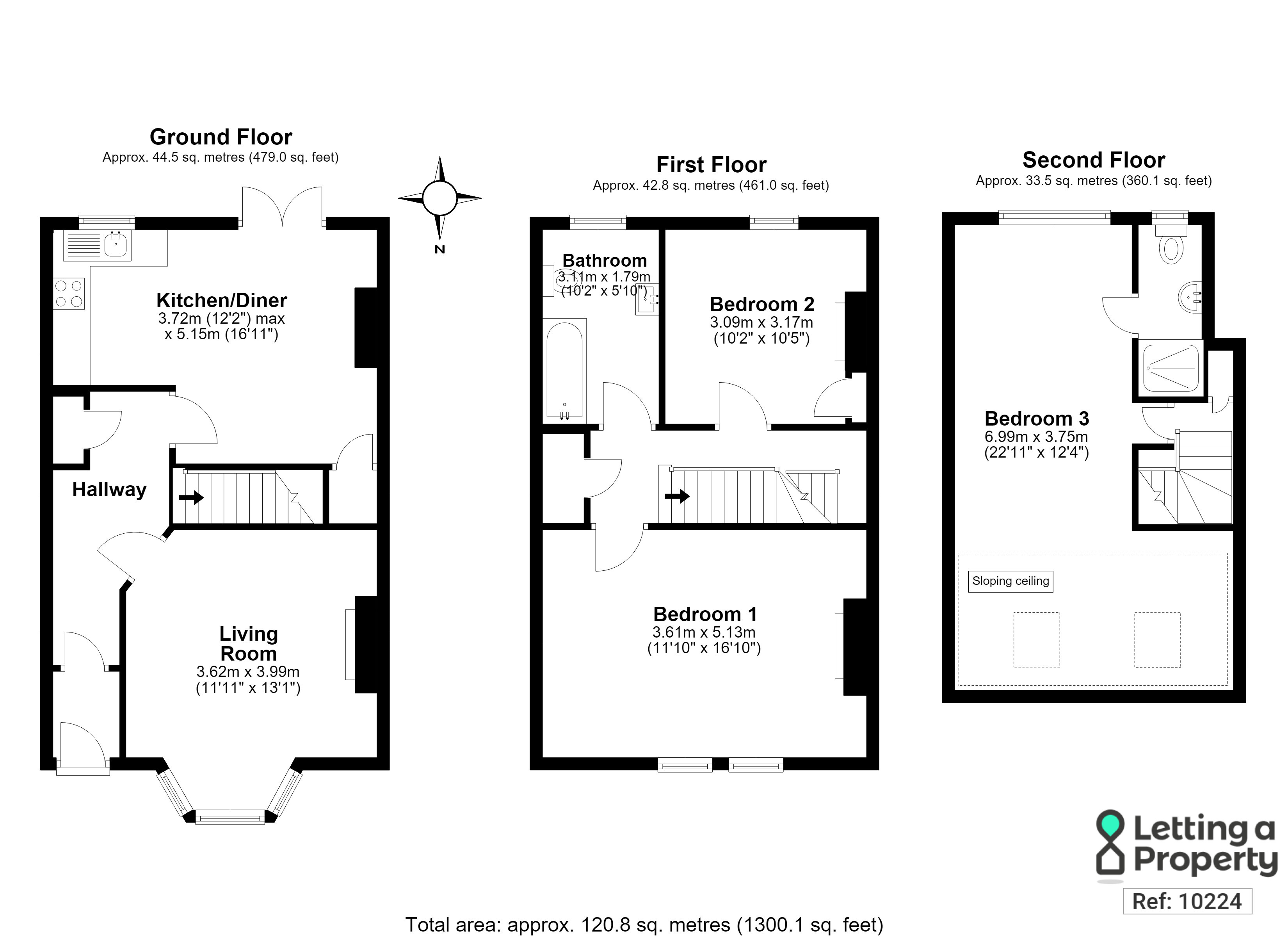 56, Raglan Road, Bristol floorplan