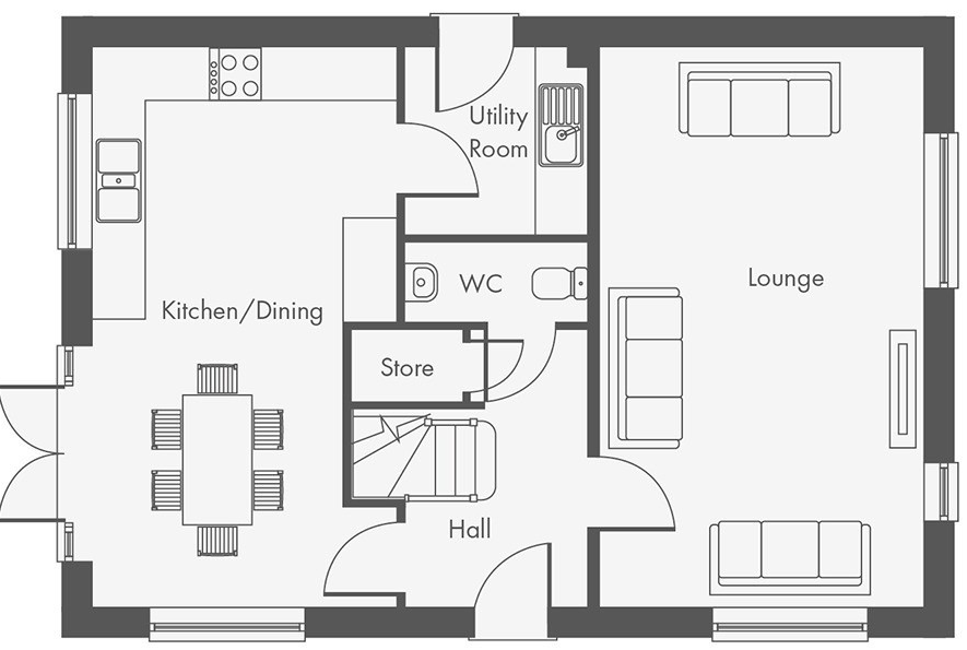 Plot 41 - Twycross, Tewkesbury floorplan