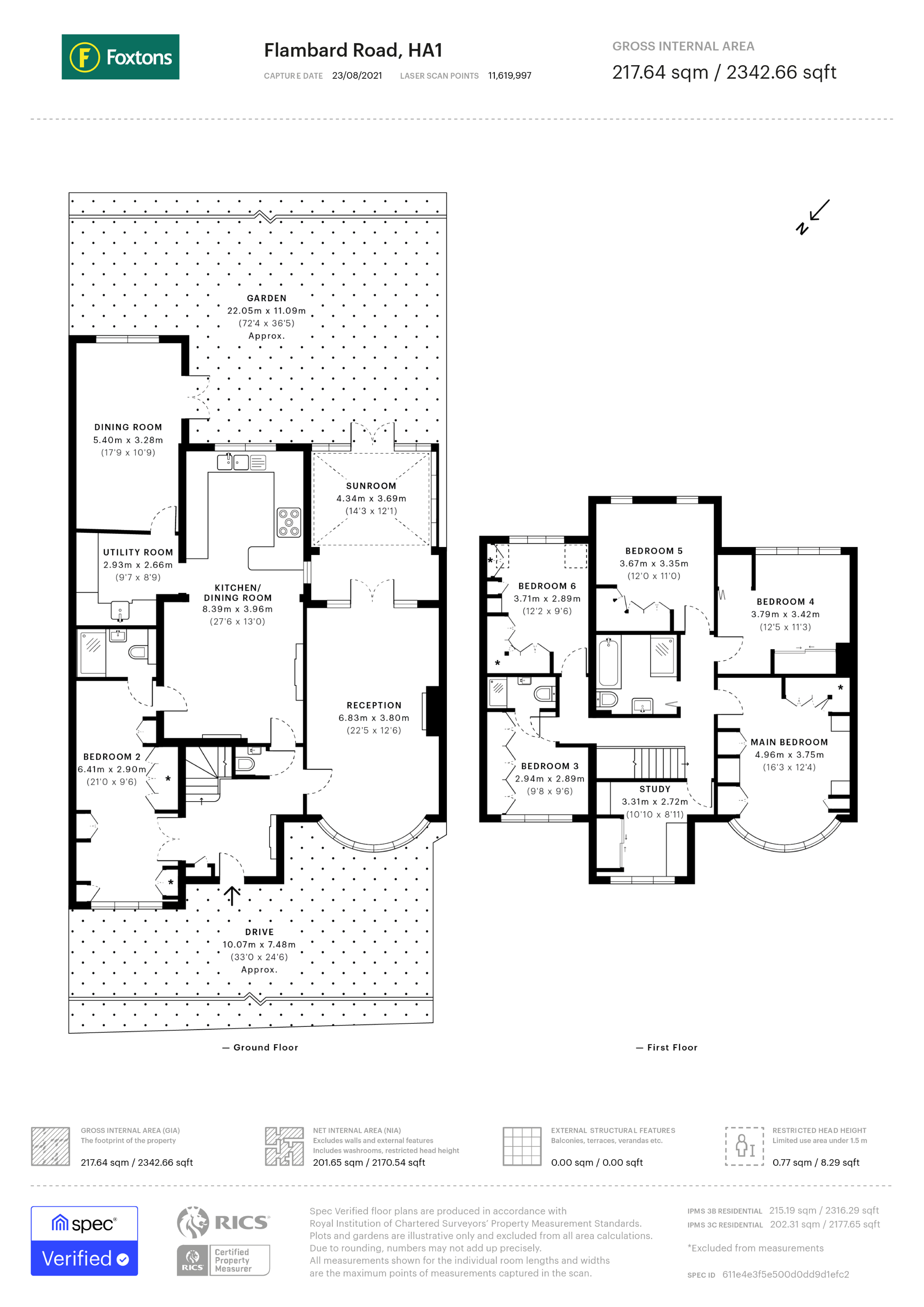 Flambard Road, Harrow HA1, 6 bedroom detached house for sale 59570121