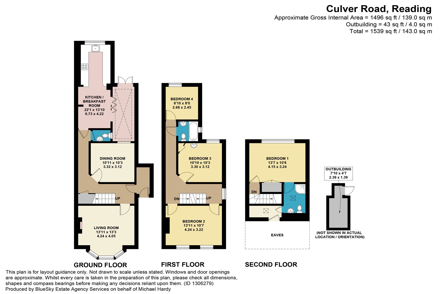 49 Culver Road, Reading floorplan