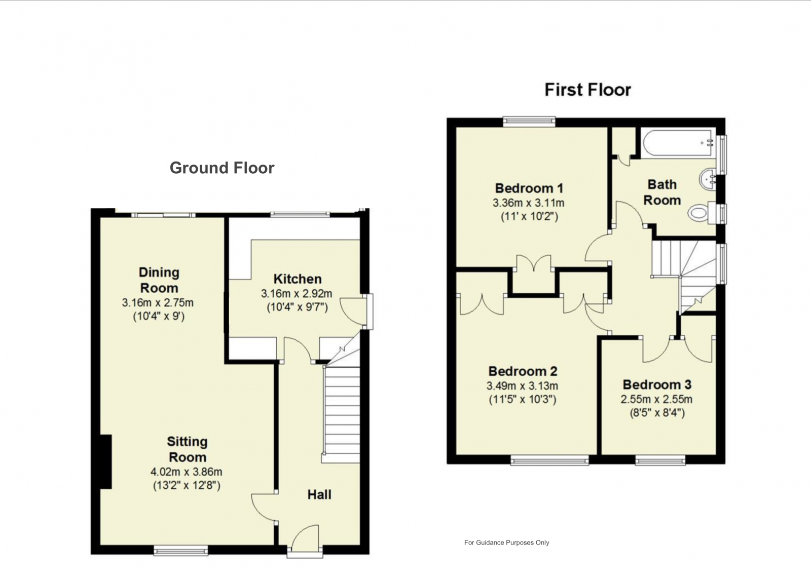 3 Peverel Road, Cambridge floorplan