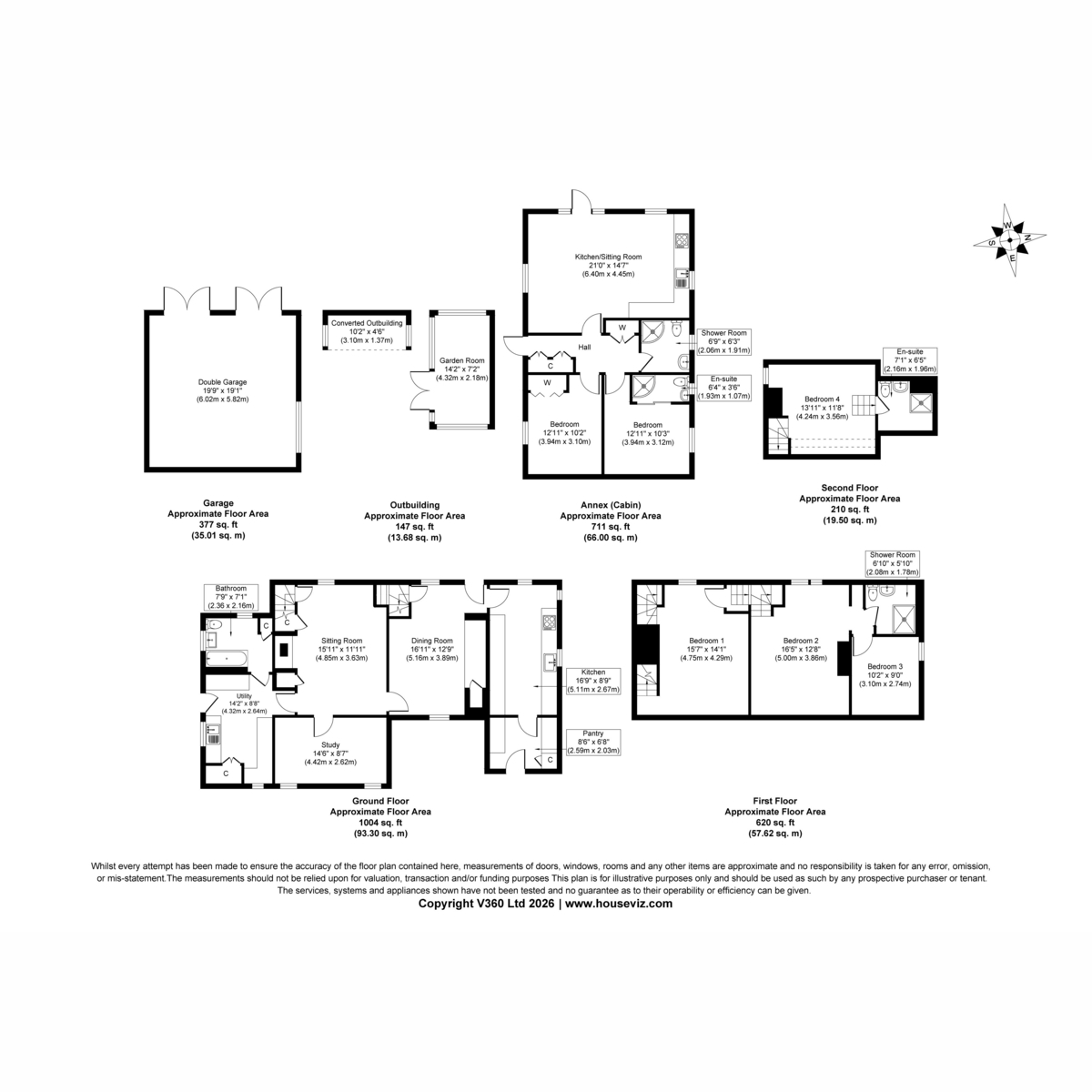 Cold Harbour, Common Road, Diss floorplan