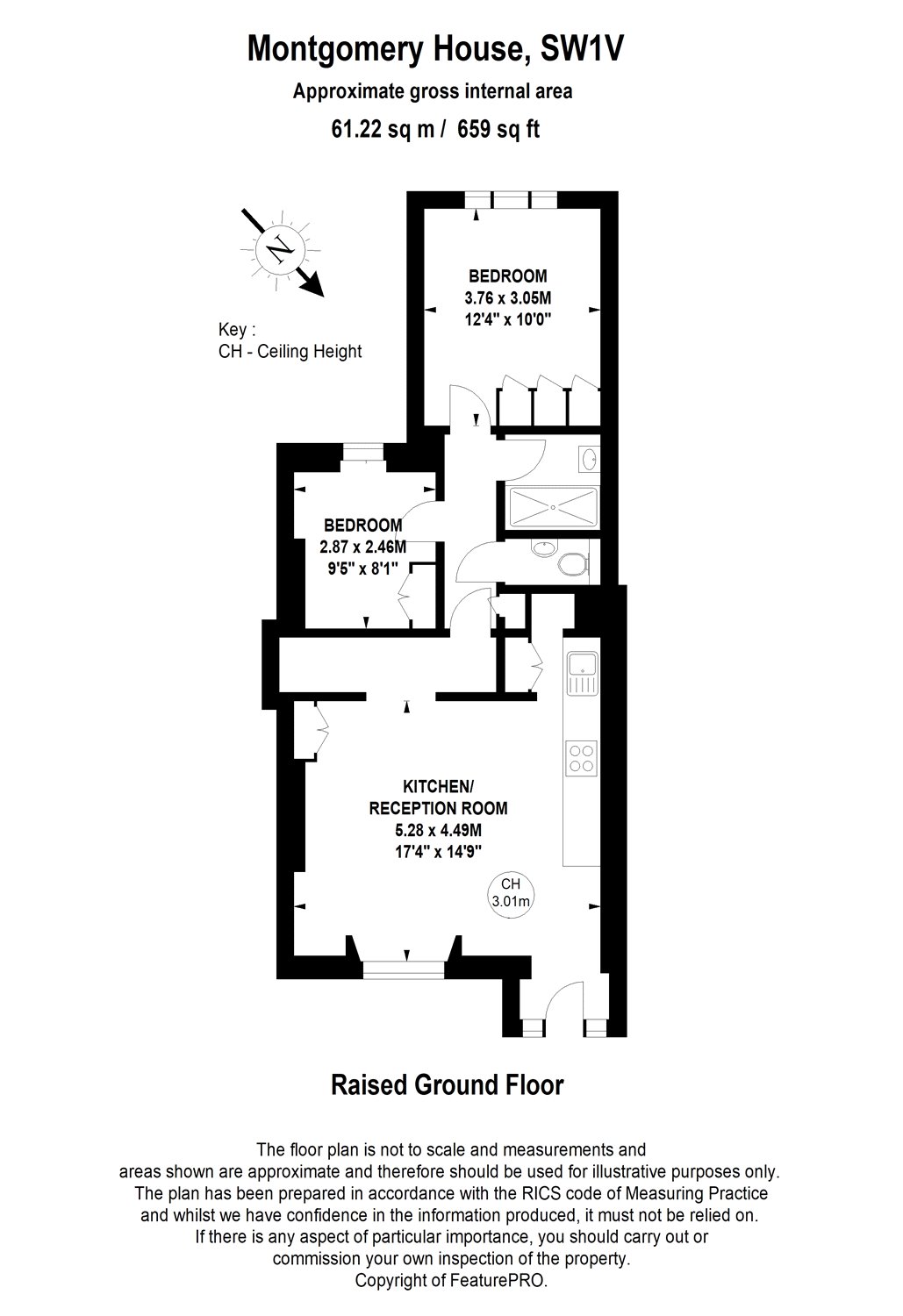 2 Bedrooms Flat for sale in Cambridge Street, Pimlico, London SW1V