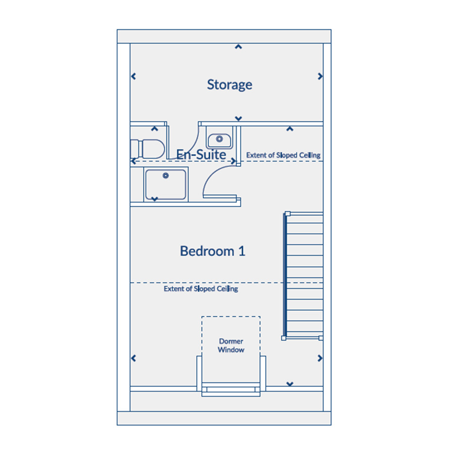 Plot 33, Walsingham Drive, Sandymoor floorplan