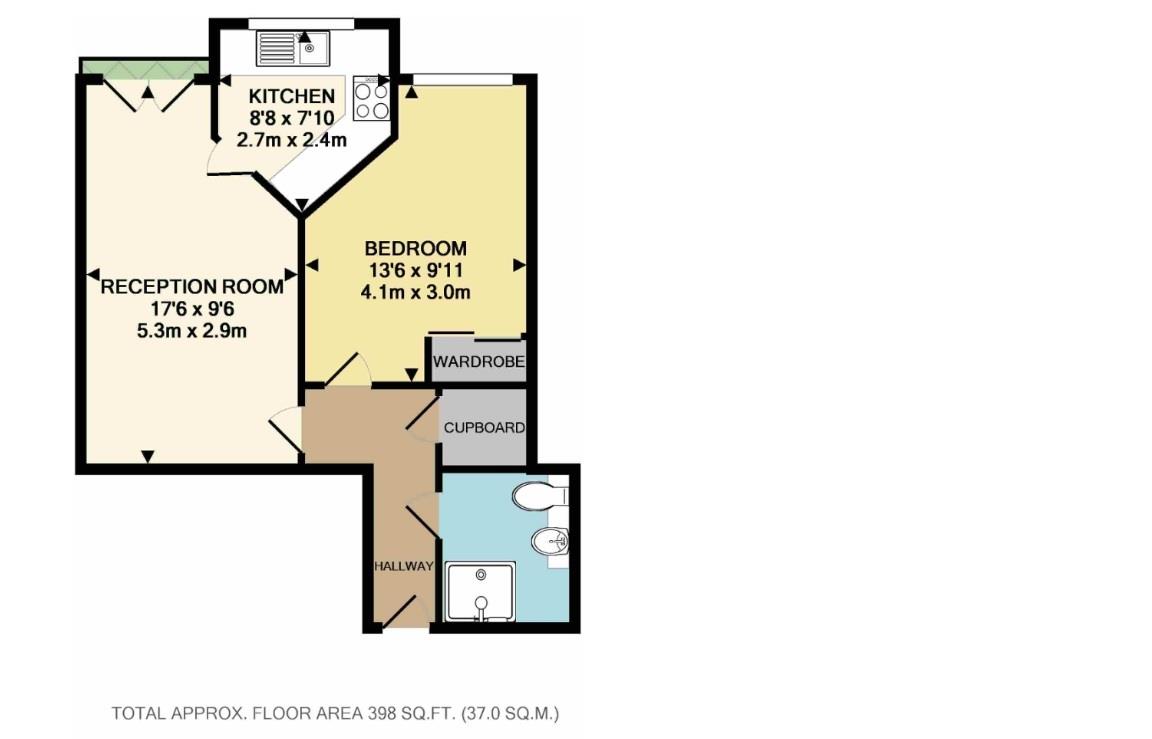 19, Wren Court, Warlingham floorplan