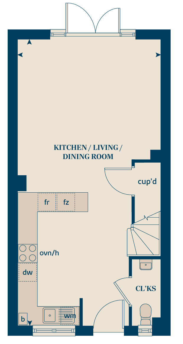 3035, Trood Lane, Exeter floorplan