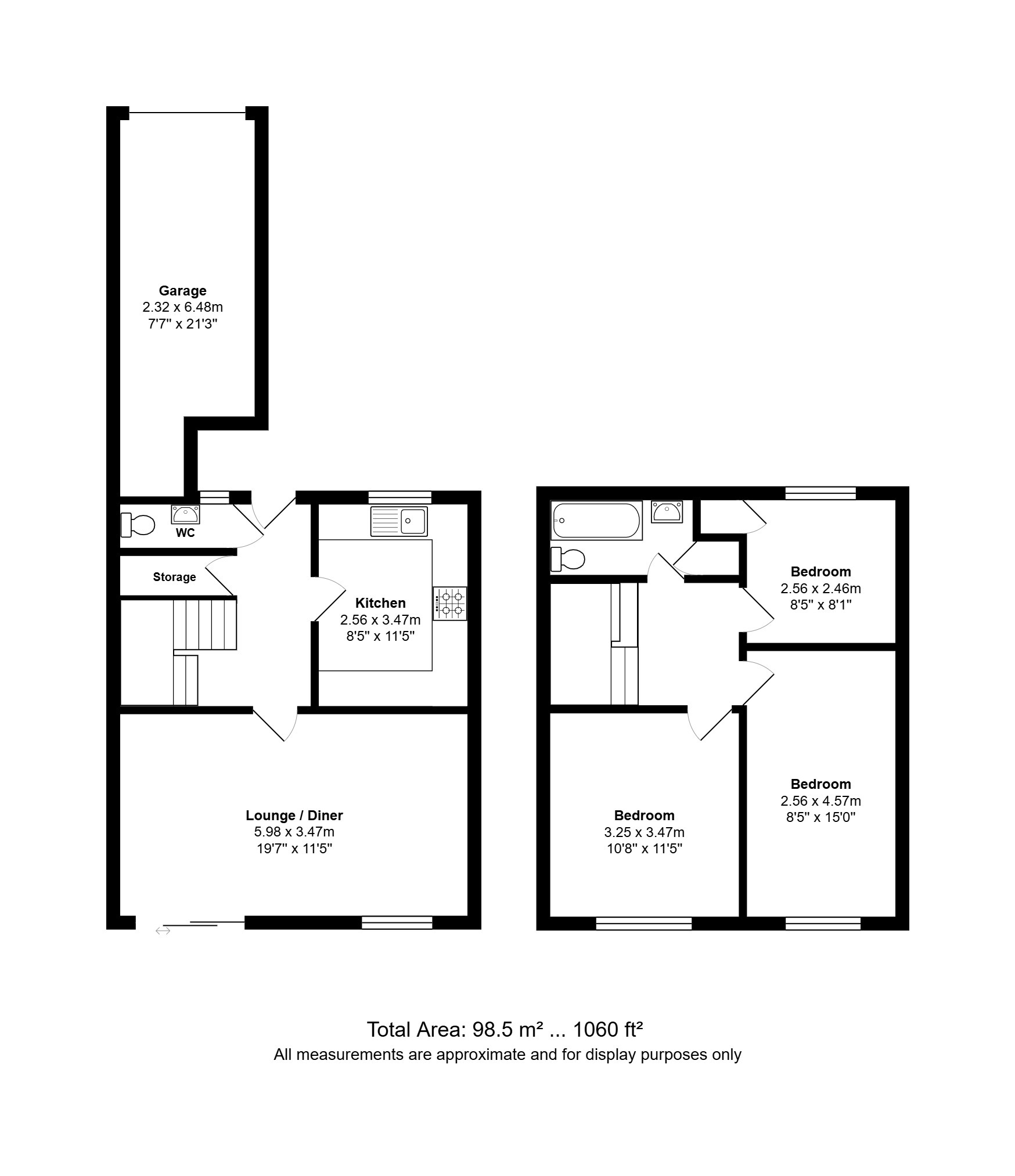 62 Charlock, King's Lynn, Norfolk floorplan