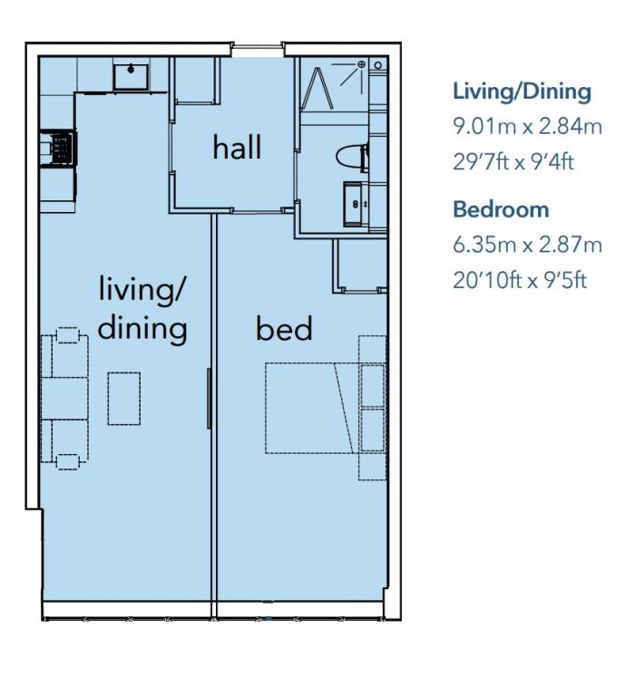 Flat 14, Barclay House, Oxford floorplan