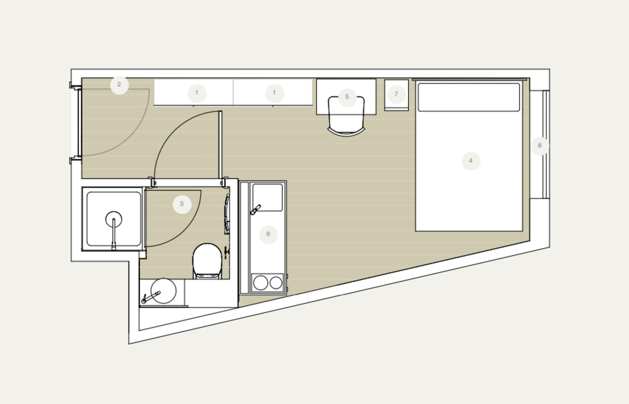 Commercial Road, London floorplan