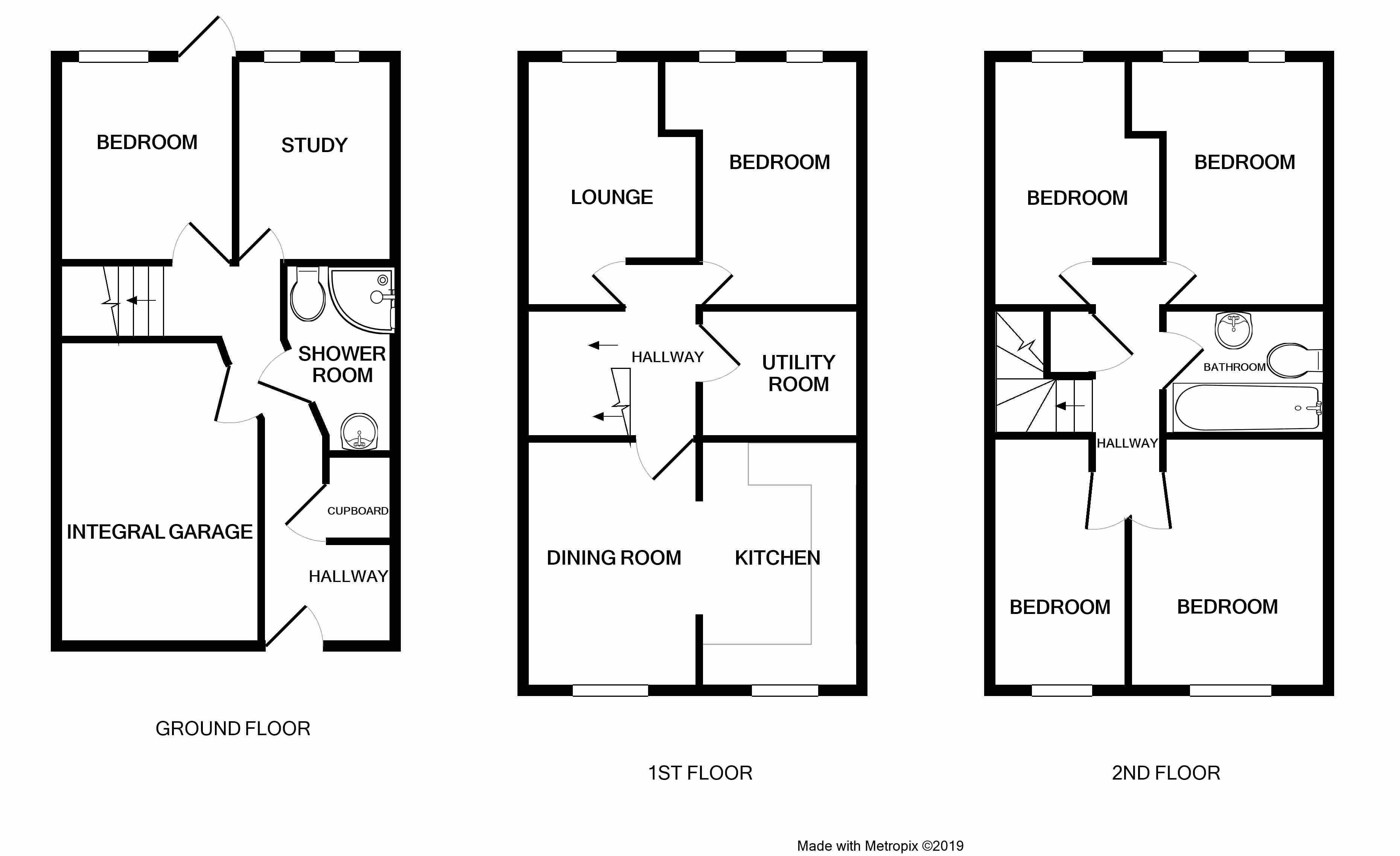Lancelot Road, Bristol floorplan