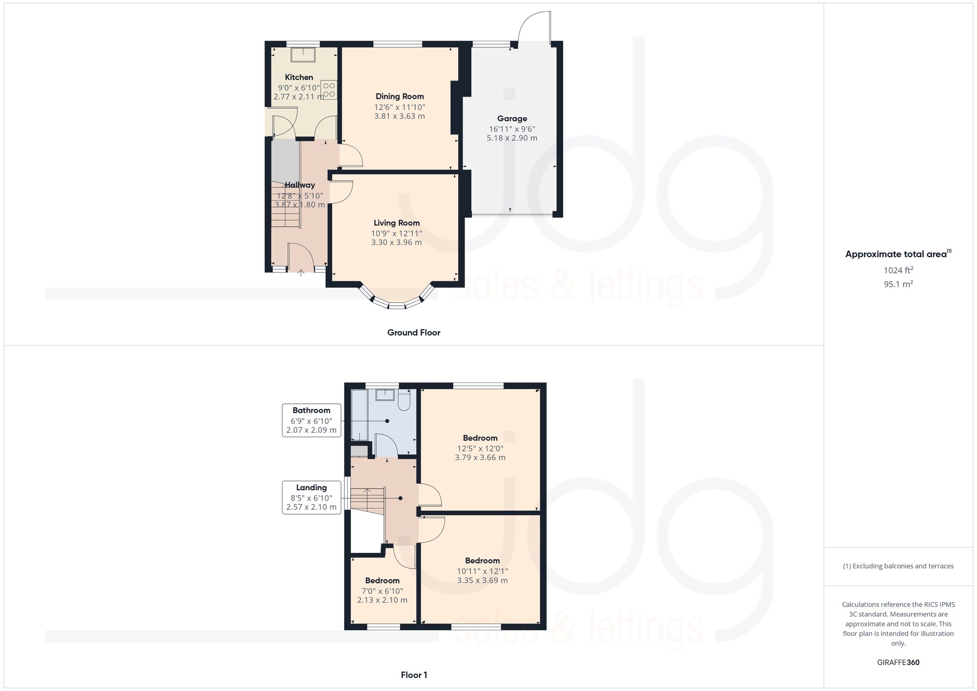 193 Bowerham Road, Lancaster floorplan