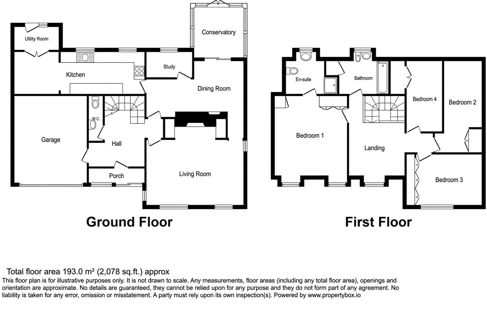 15, Noredale, Southend-On-Sea floorplan