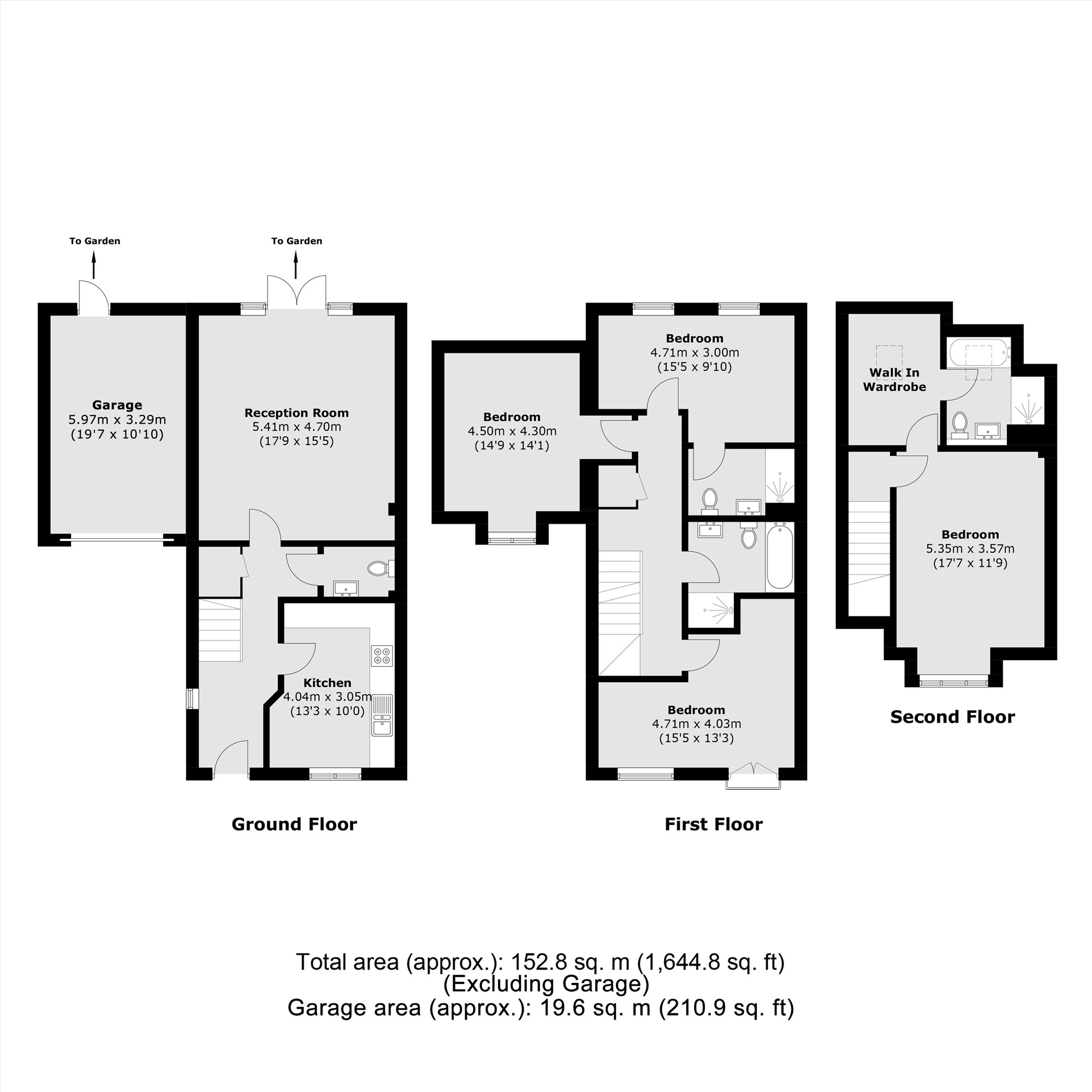 9, Bell Farm Way, Walton-On-Thames floorplan