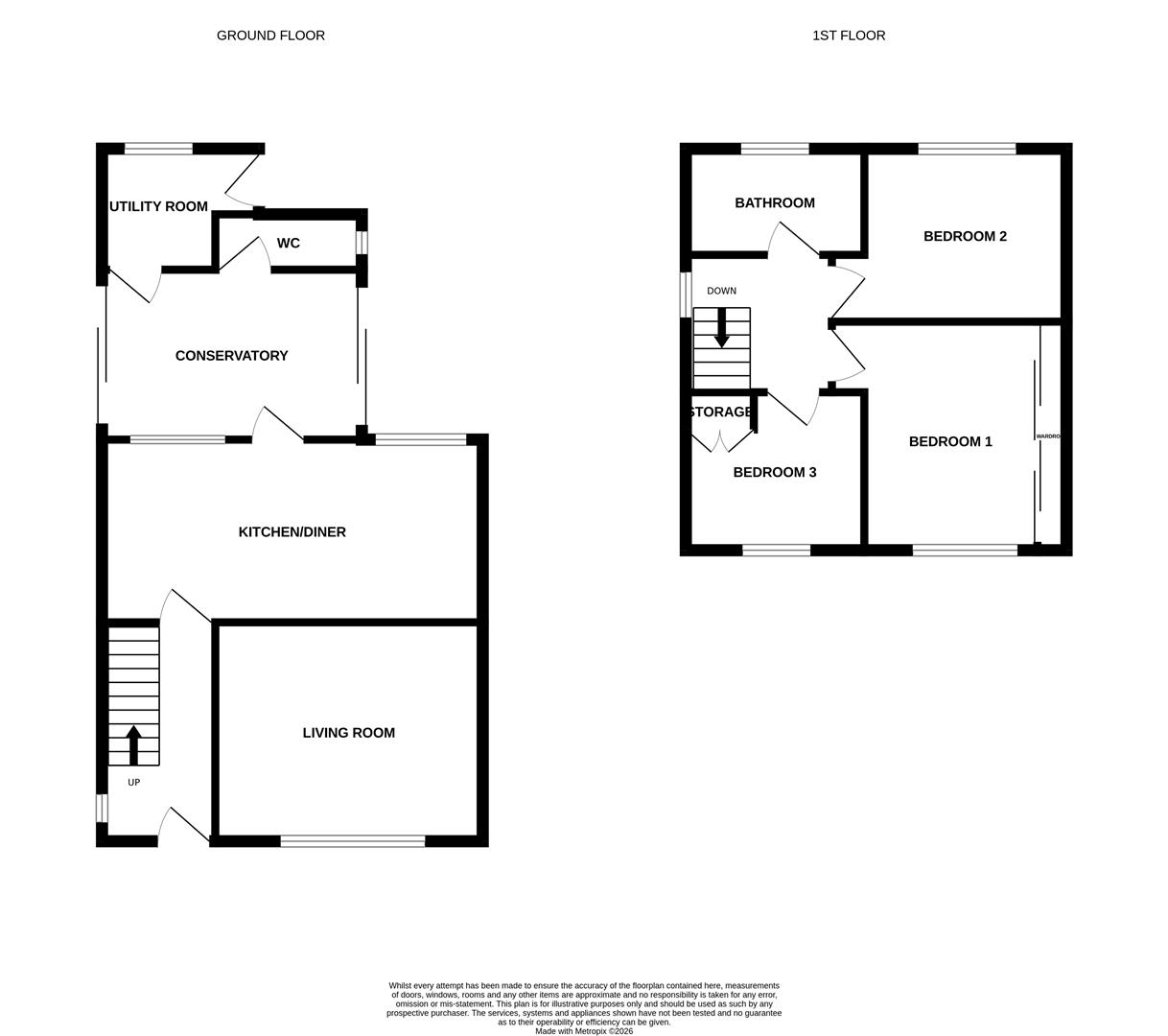 24, Manor Fields, Middlewich floorplan