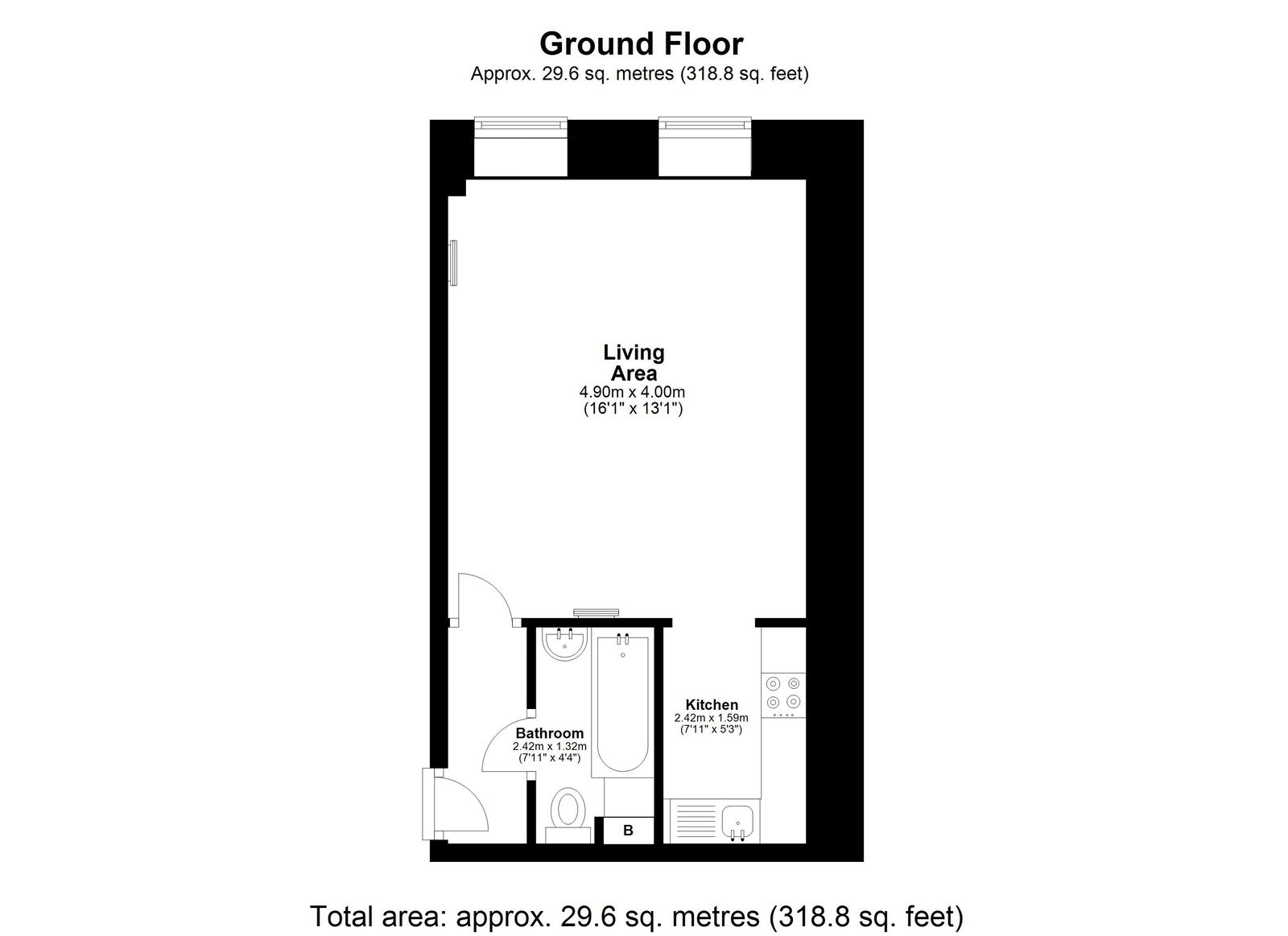 3 Dobson Court, Chipping Street, Tetbury floorplan