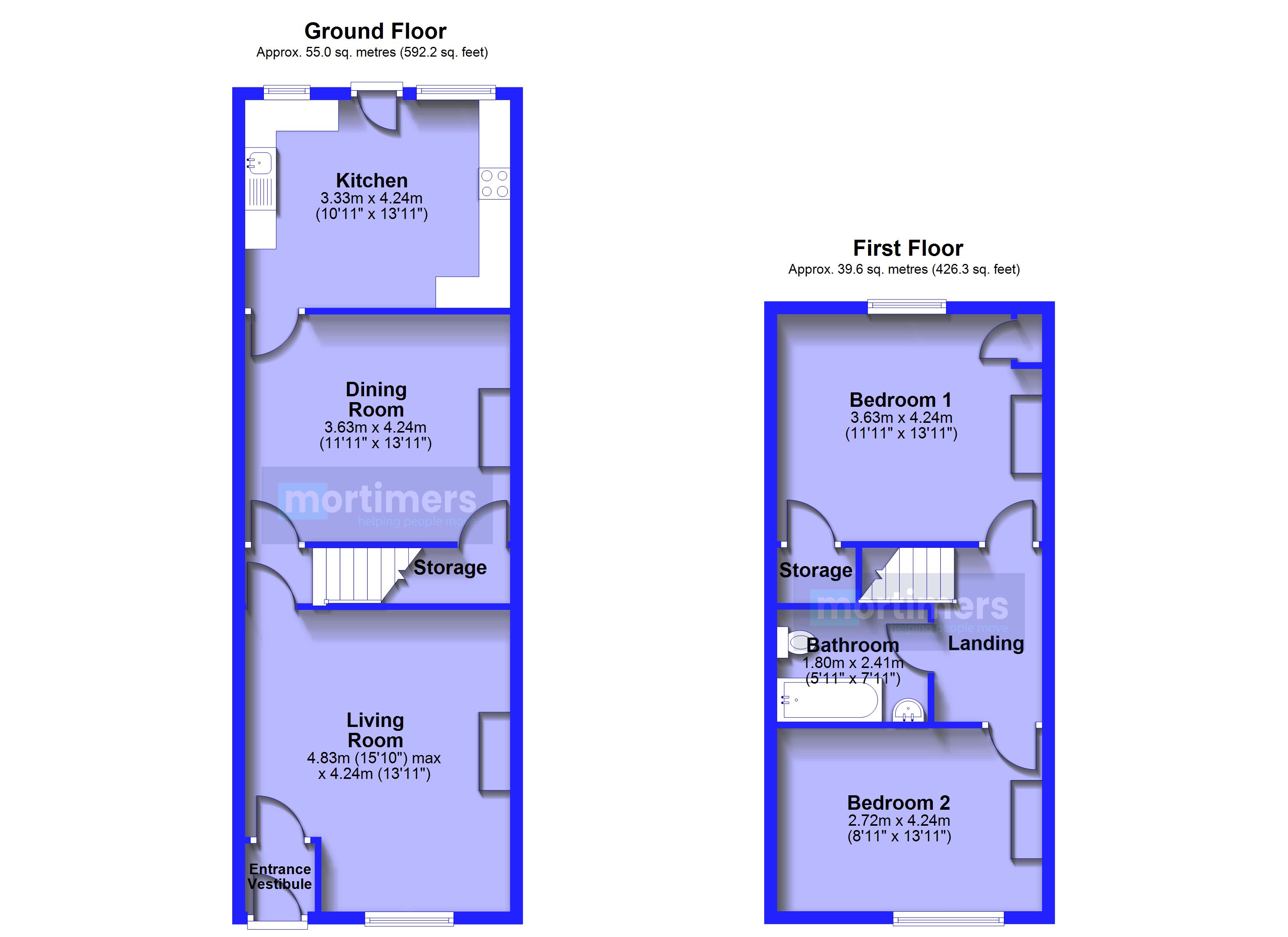 25, Spring Street, Blackburn floorplan