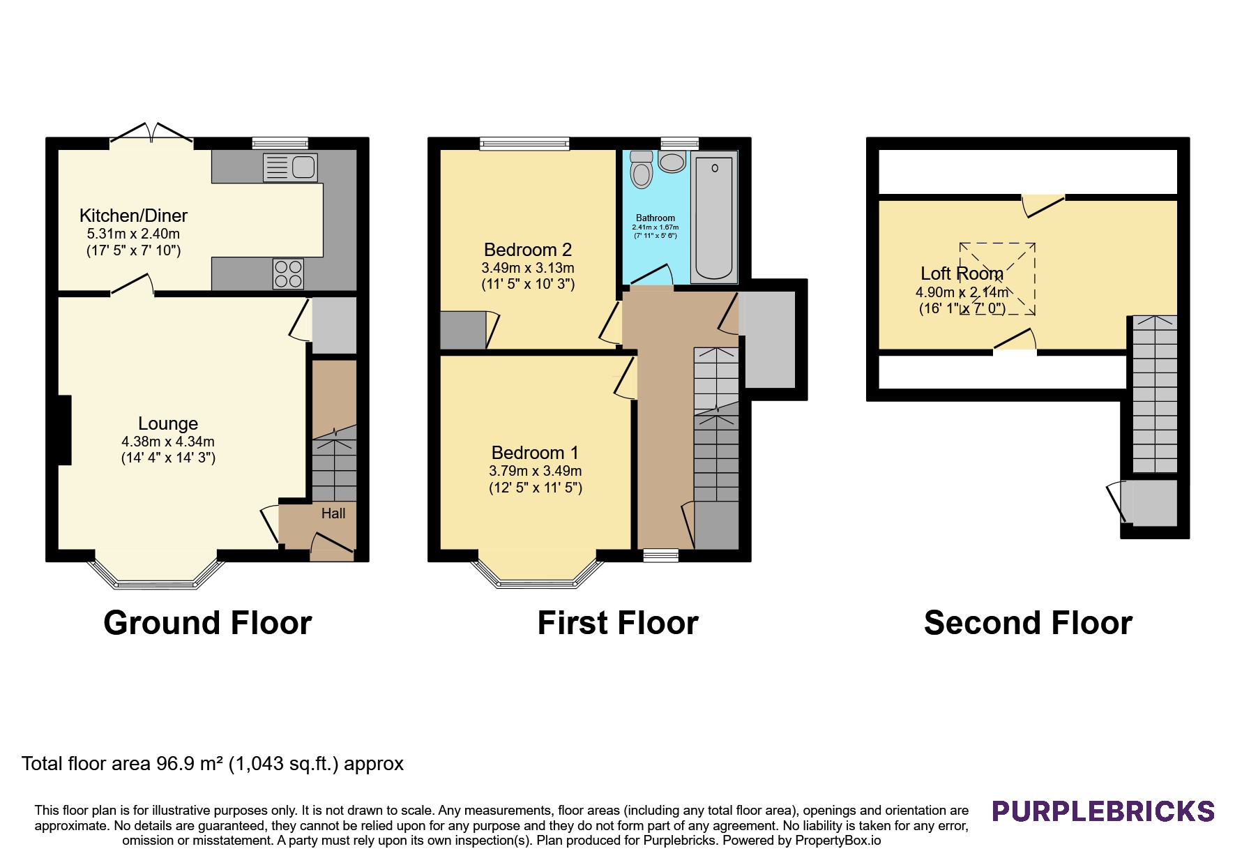 42, Stonesteads Way, Bromley Cross, Bolton floorplan
