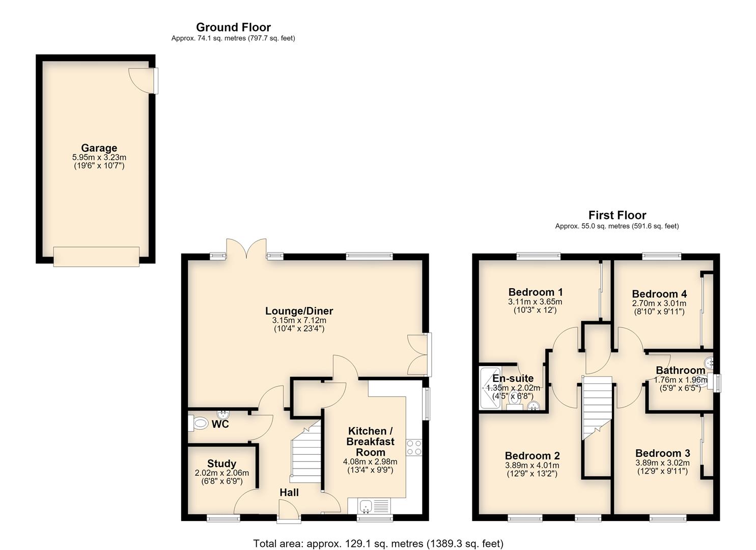 9, Spearhead Road, Bidford-On-Avon floorplan