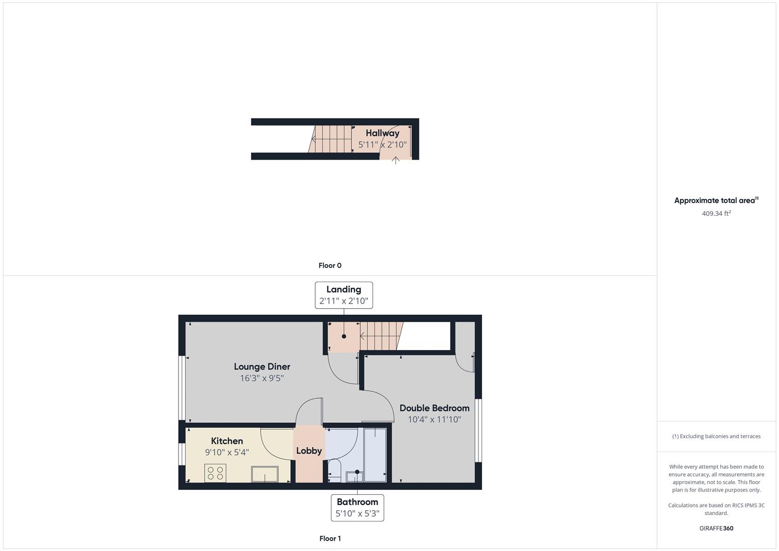 27, Roundhill Way, Loughborough floorplan