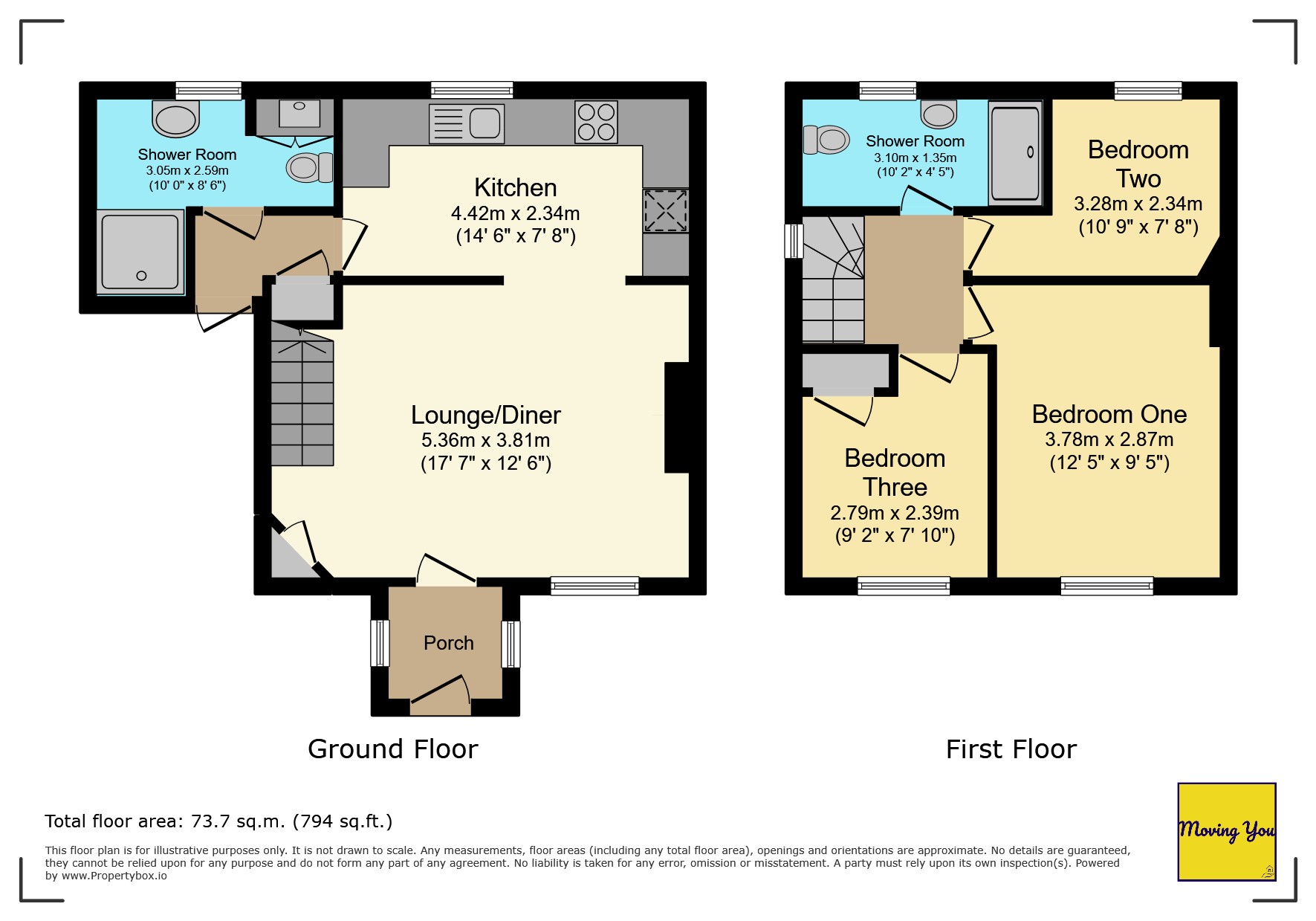 2 Barnstaple Walk, Bristol floorplan