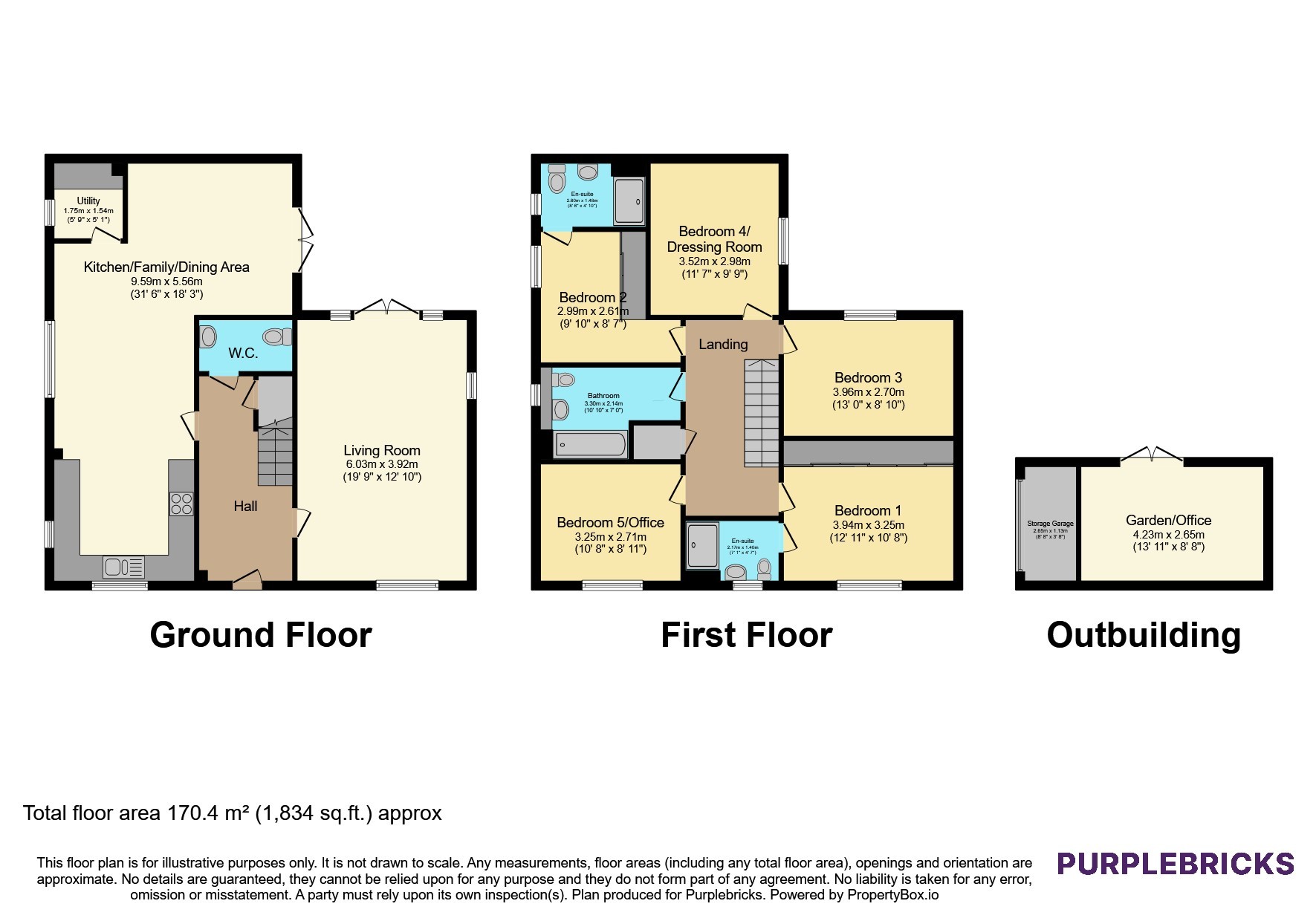 1, Wilders Avenue, Kegworth floorplan