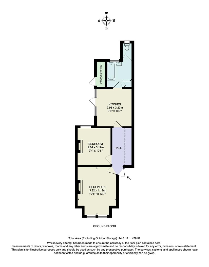 5, Carr Road, Walthamstow floorplan