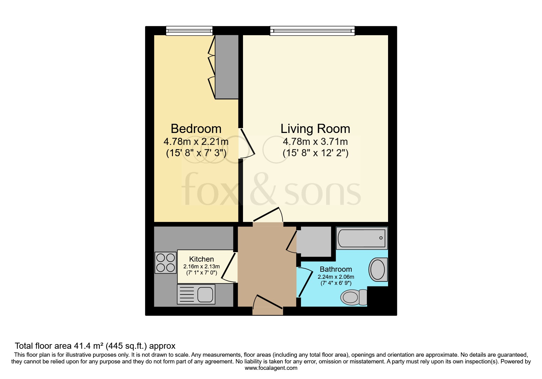 66, Marine Court, St. Leonards-On-Sea floorplan