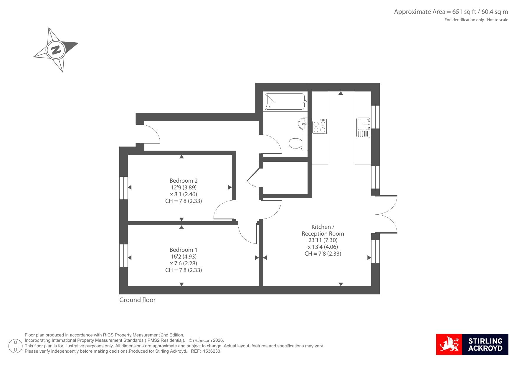 Cleveland Way, Stepney Green floorplan