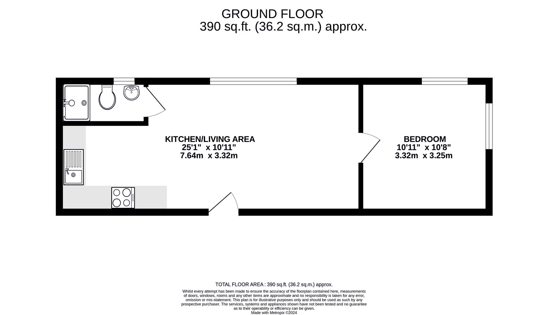 30a, New Windsor Street, Uxbridge floorplan