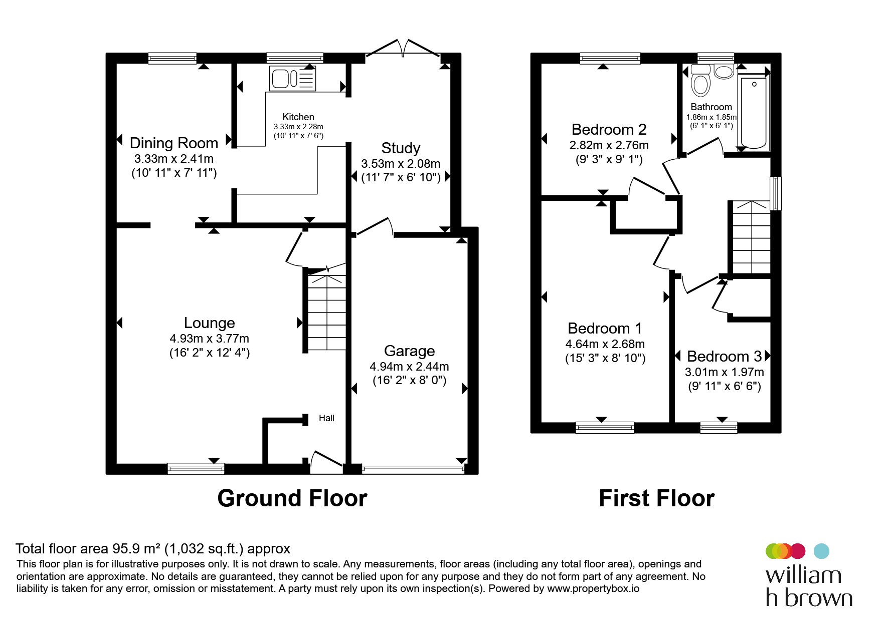 30, Greengage Rise, Royston floorplan