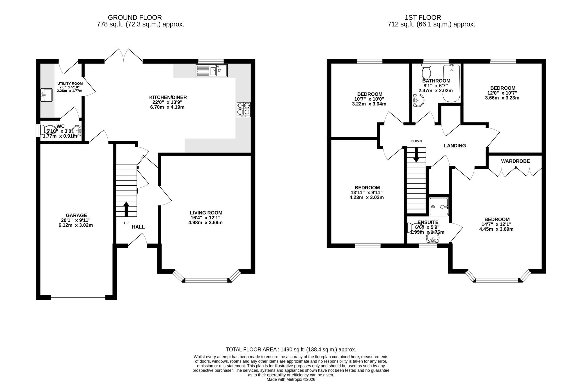 37 Long Pasture Road, Newport floorplan