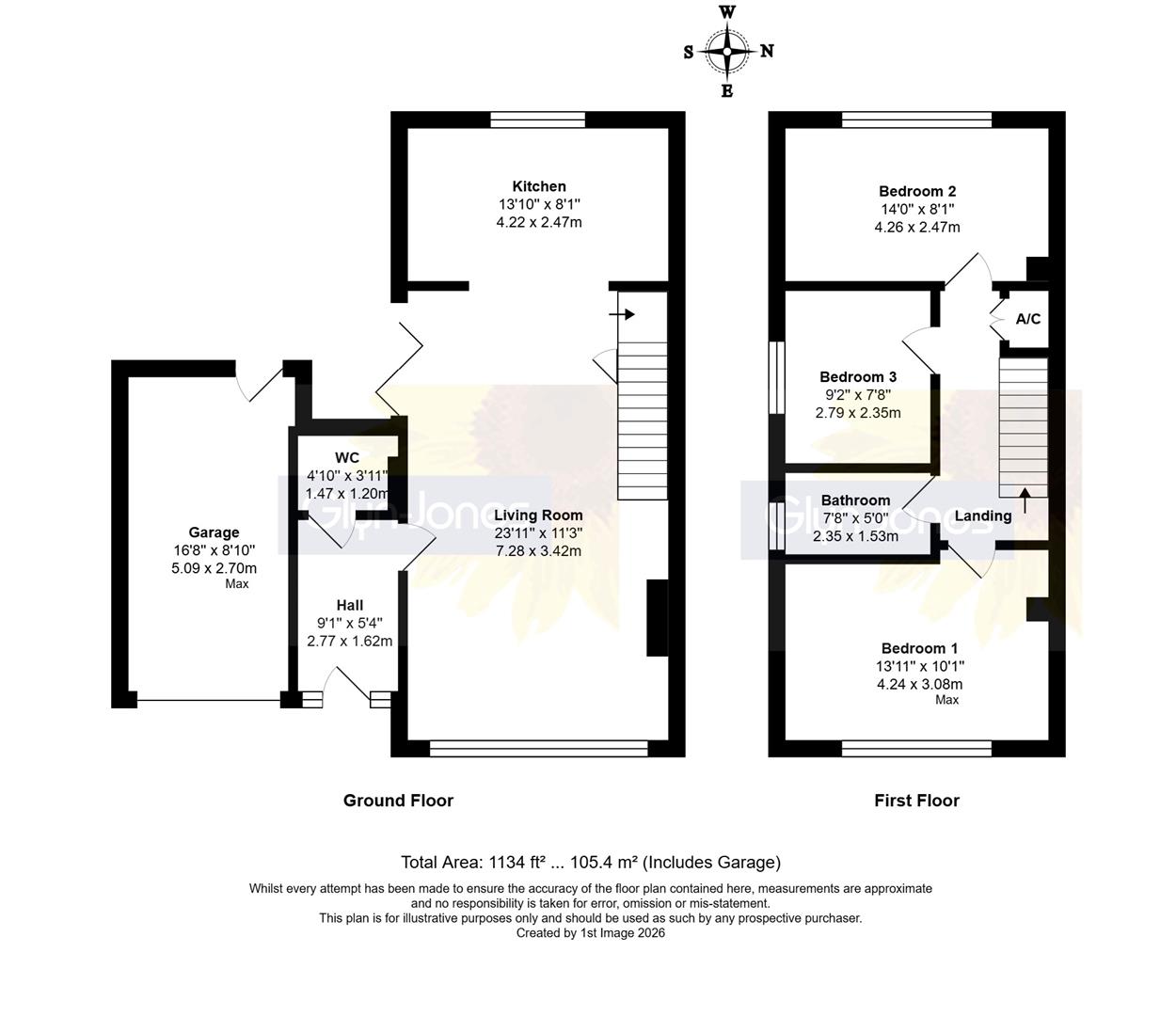 8, Chanctonbury Road, Rustington floorplan