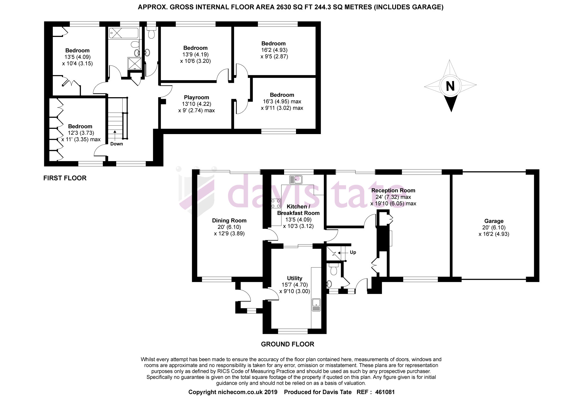 5 Bedrooms Detached house for sale in Court Drive, Shillingford, Wallingford OX10