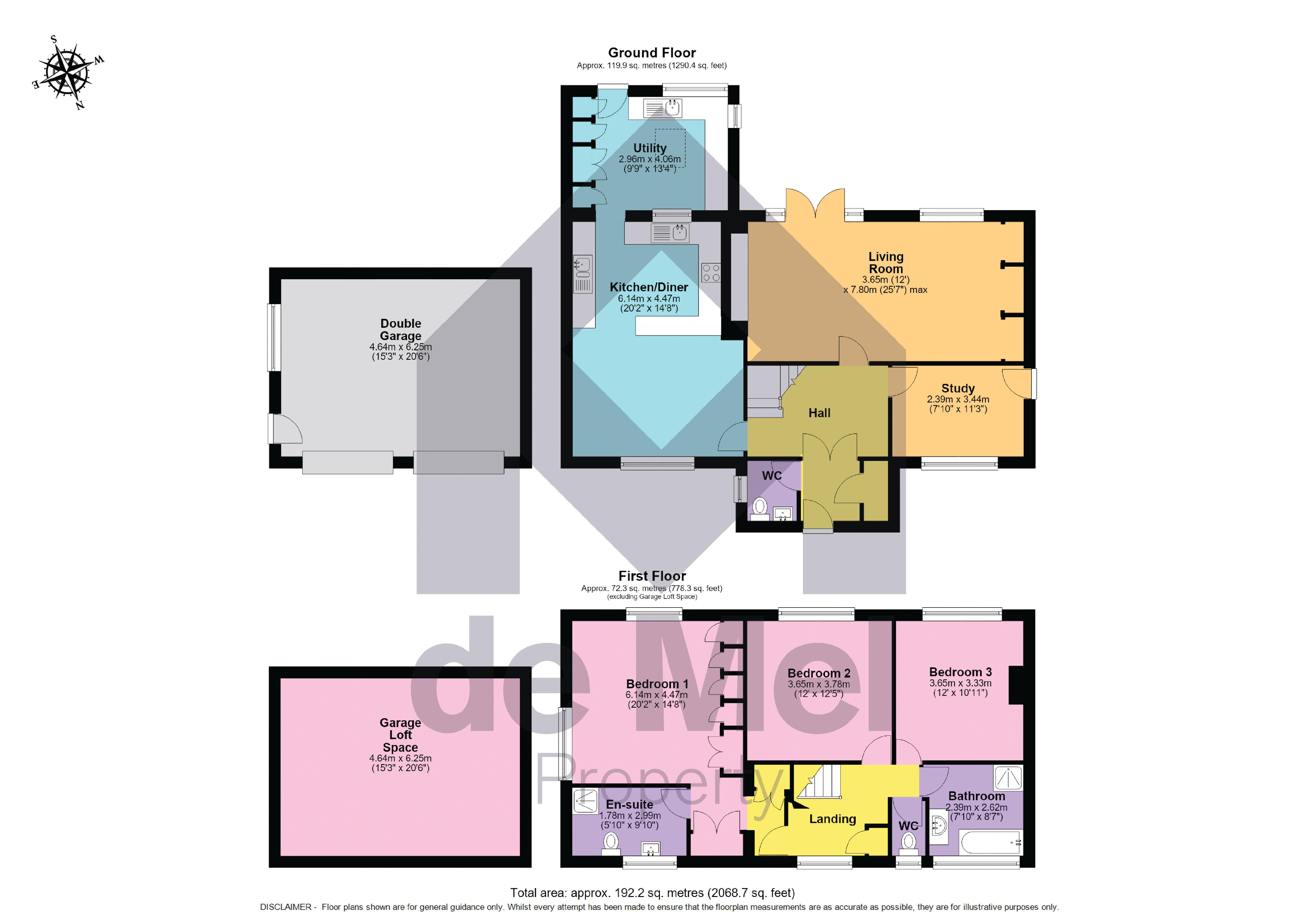 Field Cottage, Holloway, Pershore floorplan