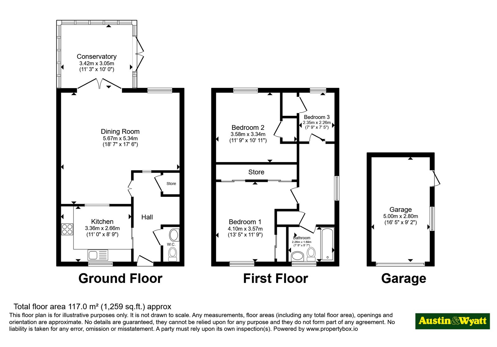 Gambles Cottage, 18, Clarence Road, Hampshire floorplan