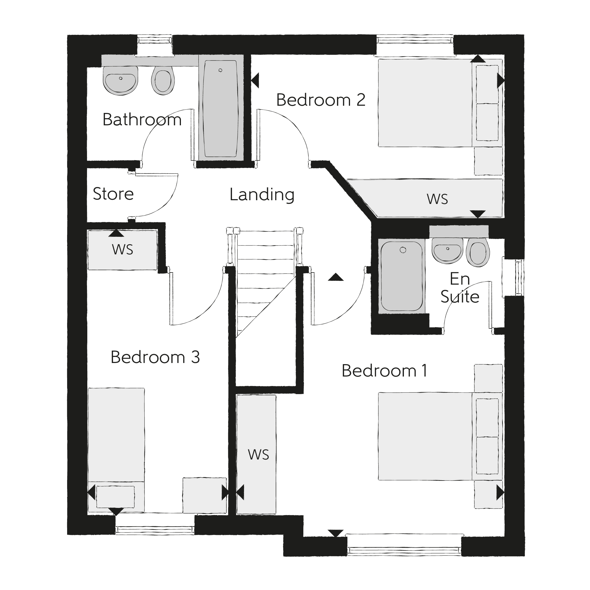 31, Cocklaw Street, Kelty floorplan