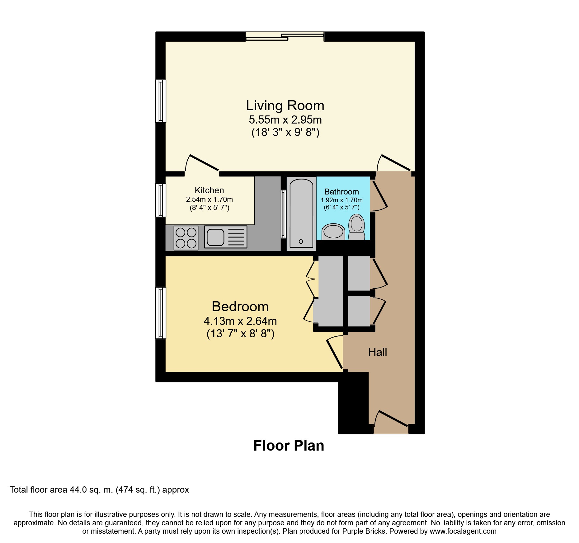 1 Bedrooms Flat for sale in Townshend Close, Sidcup DA14