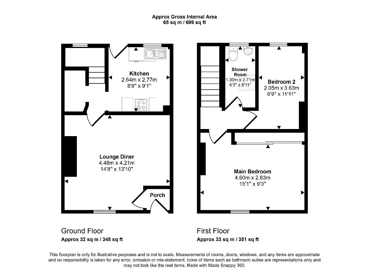 10 Lesbury Street, Newcastle upon Tyne floorplan