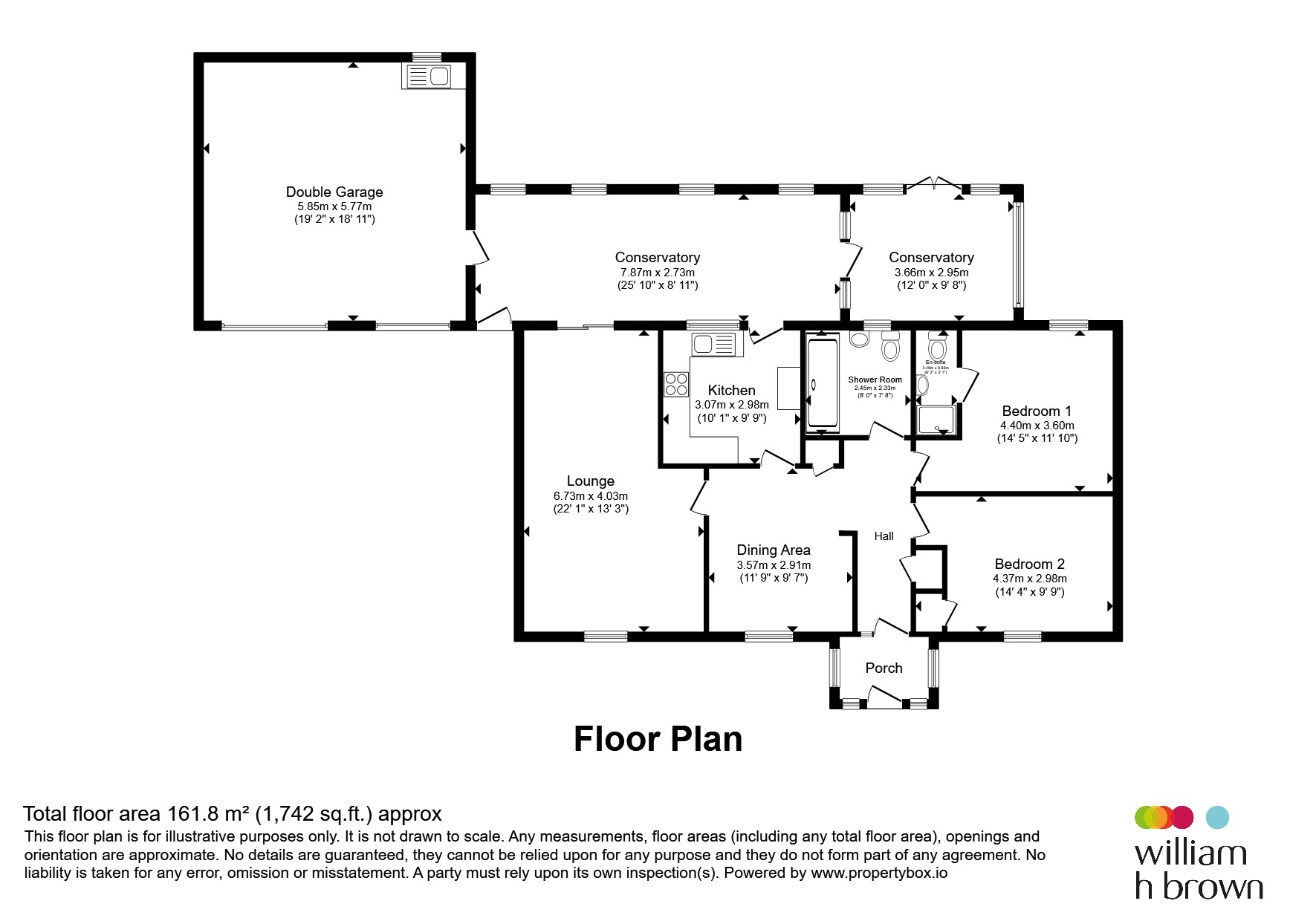 14, St. Edmunds Drive, Wisbech floorplan