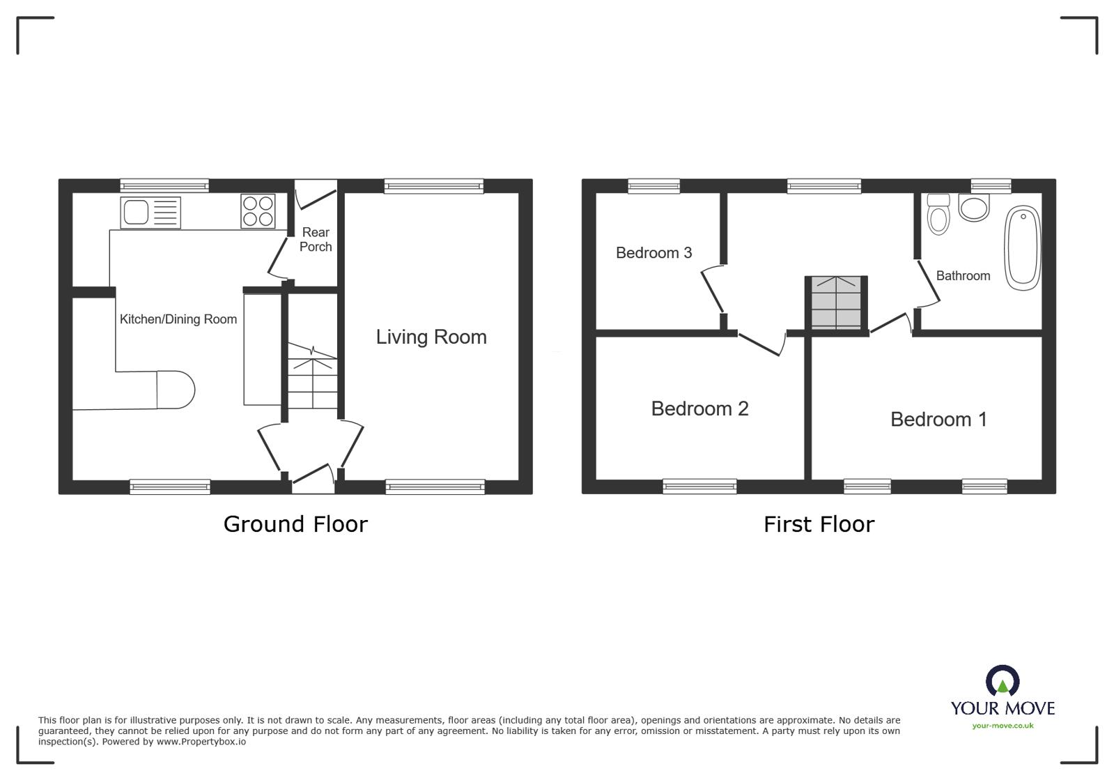 14, Kirkland Avenue, Cumbria floorplan