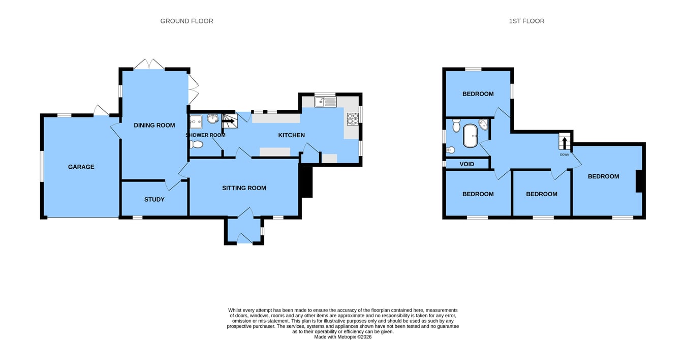 Gaynes Cottage, Netherfield Road, Battle floorplan