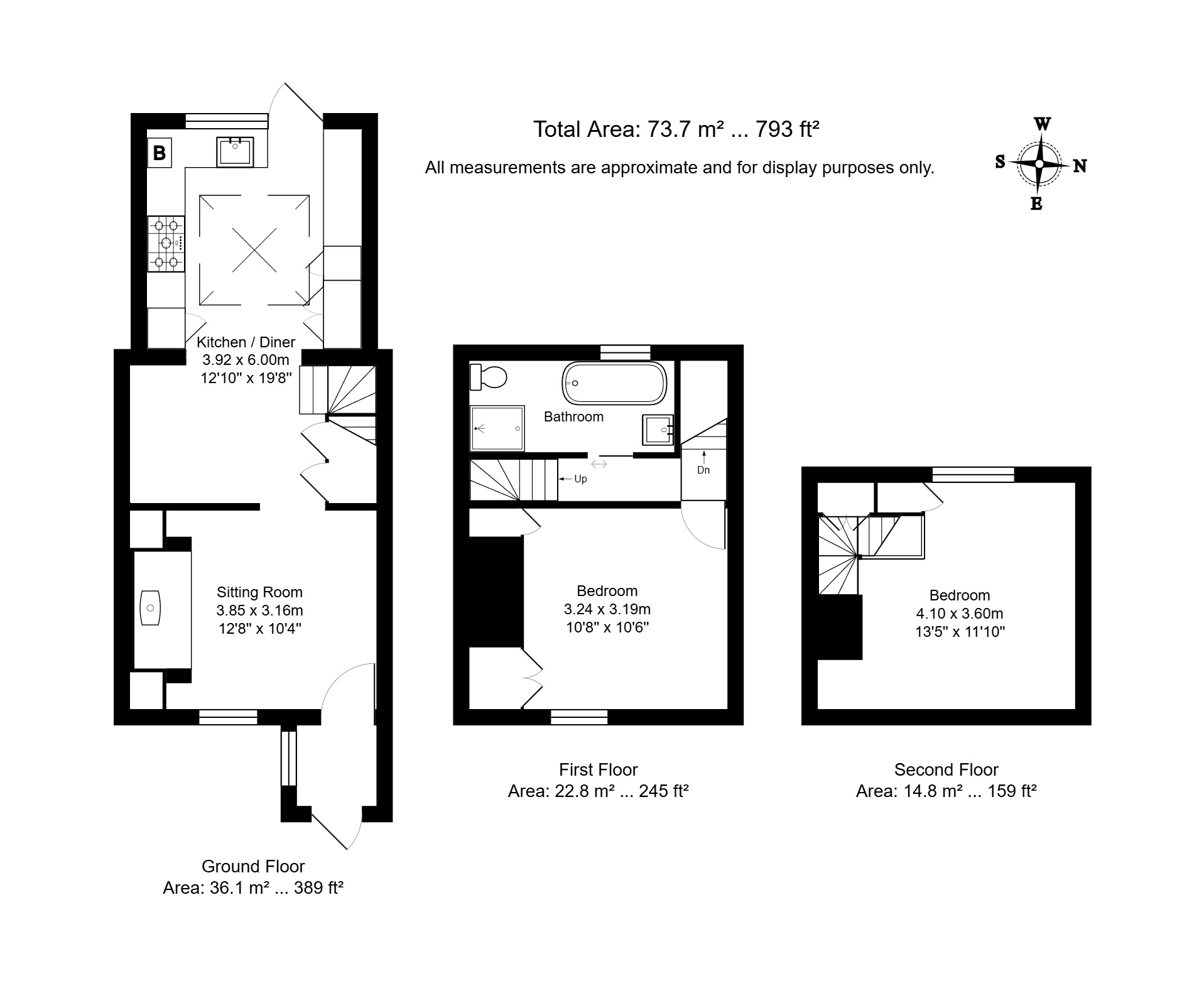 2 Quarry Cottages, Wadhurst floorplan