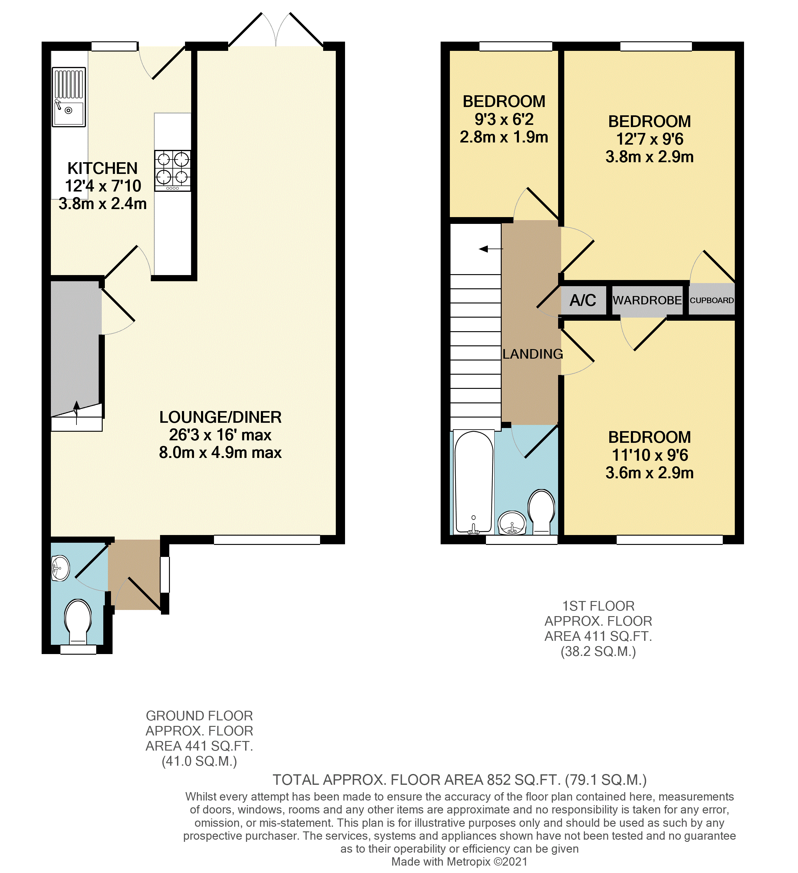 Barwell Terrace, Hedge End, Southampton SO30, 3 bedroom terraced house