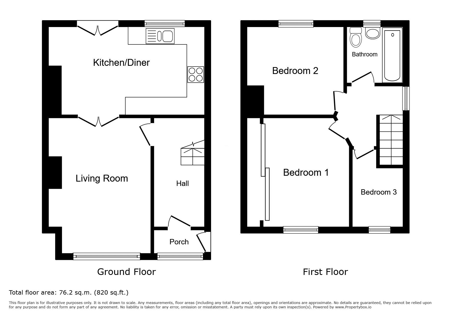 10, Lenore Terrace, Ryton floorplan