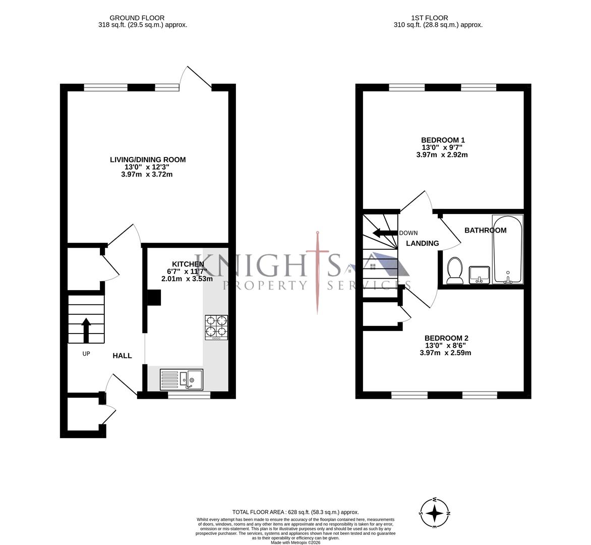6, Victoria Court, Bagshot floorplan