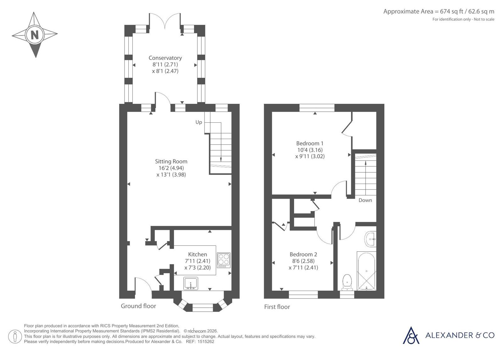 6, Downer Close, Buckinghamshire floorplan